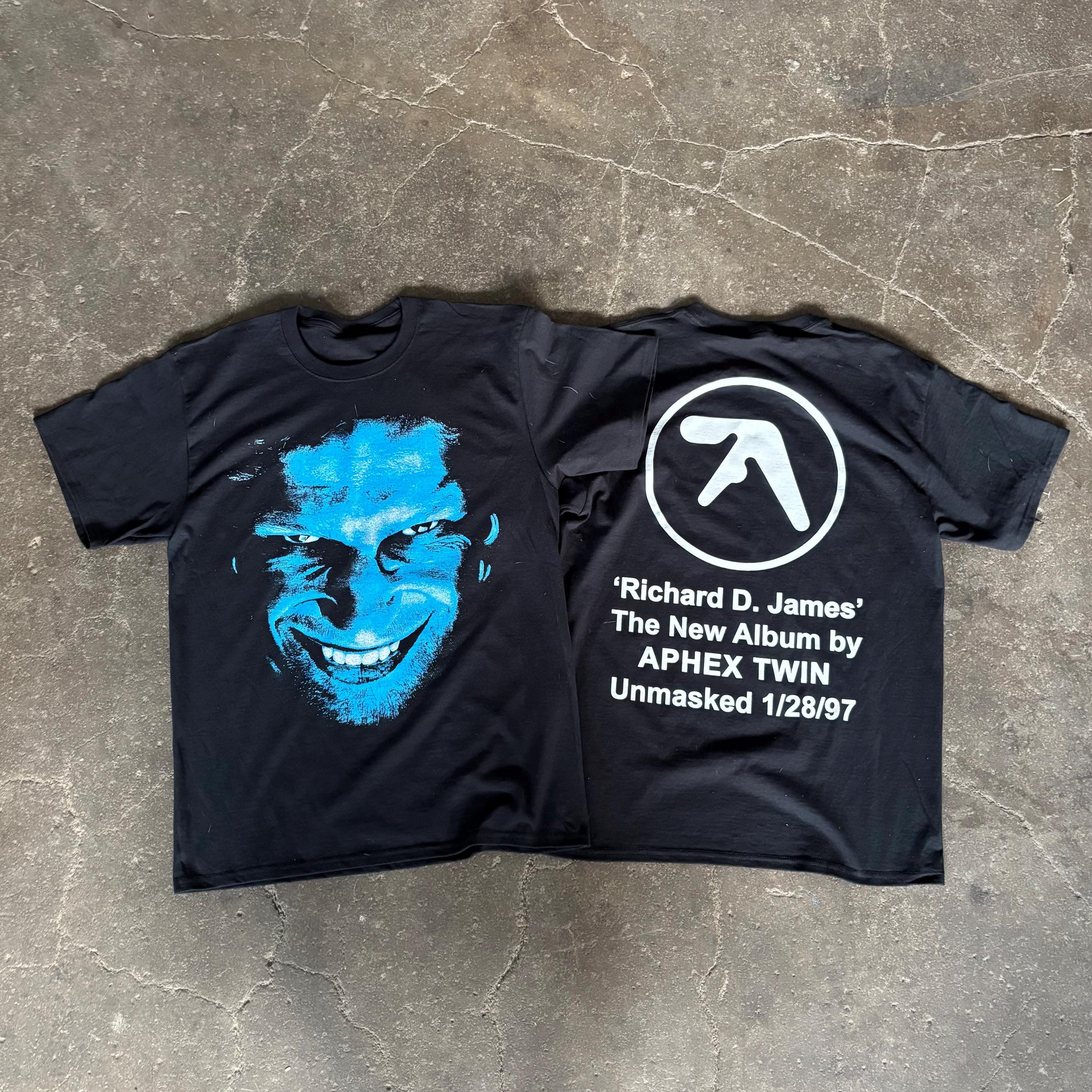 Aphex Twin Face Logo T-shirt - Etsy
