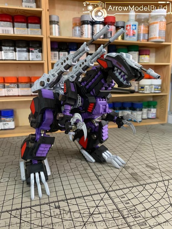 Aeromodelbuild Zoids Geno Saurer EZ-026 Built & Painted 1/72 Model