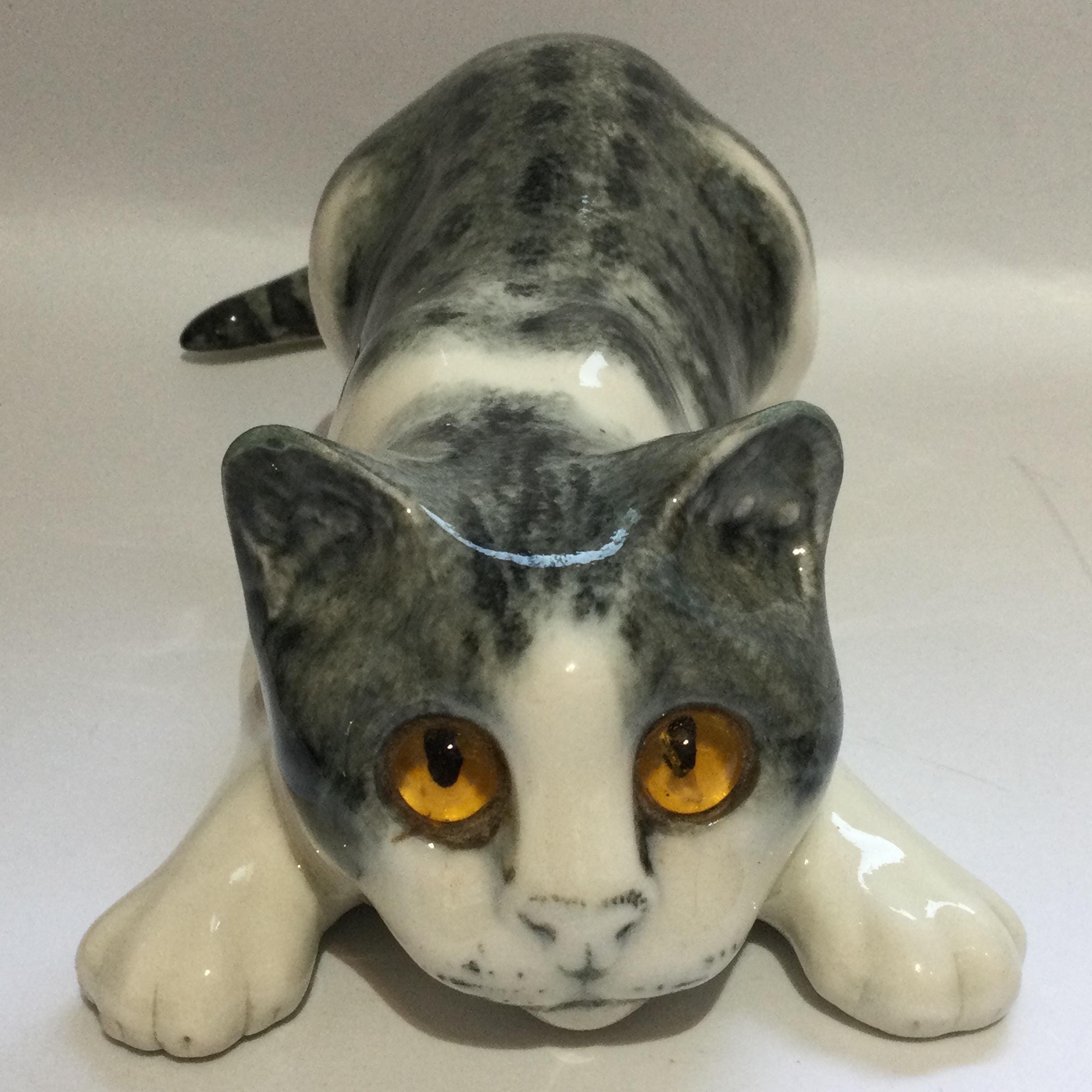 MIKE HINTON for Winstanley Ceramic CAT No.9 - Etsy