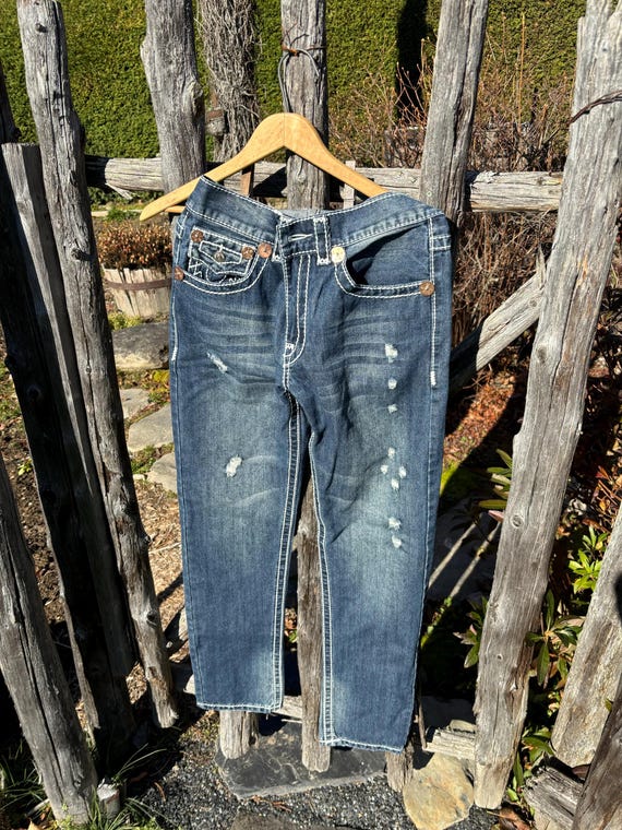 Vintage True Religion Billy Super T Flaps Pocket Design Zipper