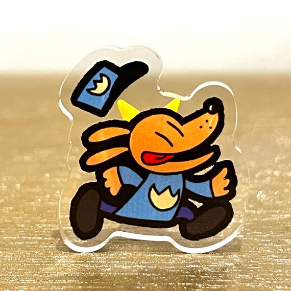 Dav Pilkey - Dog Man - Acrylic Pin - Etsy