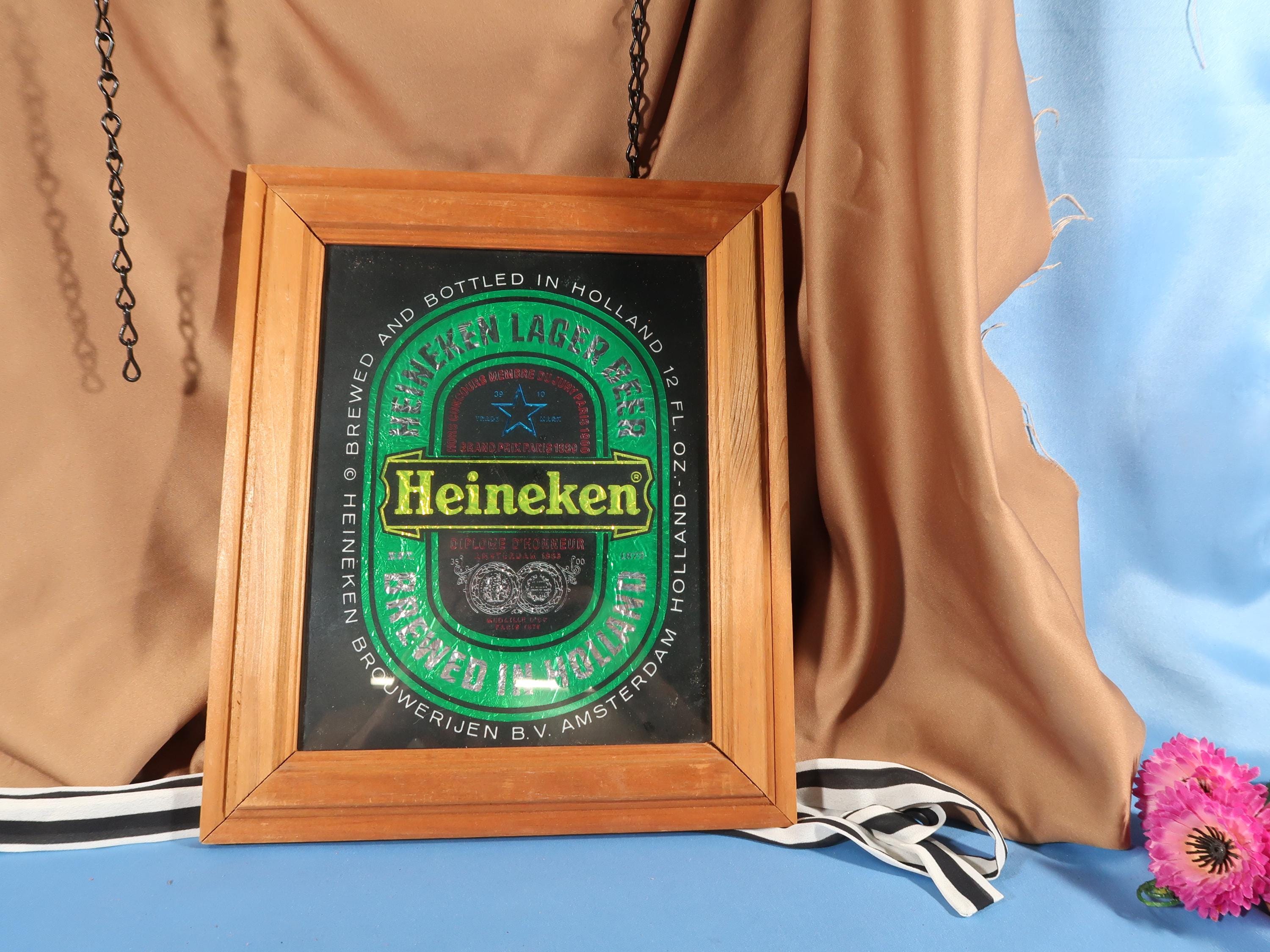 Heineken Mirror - Etsy