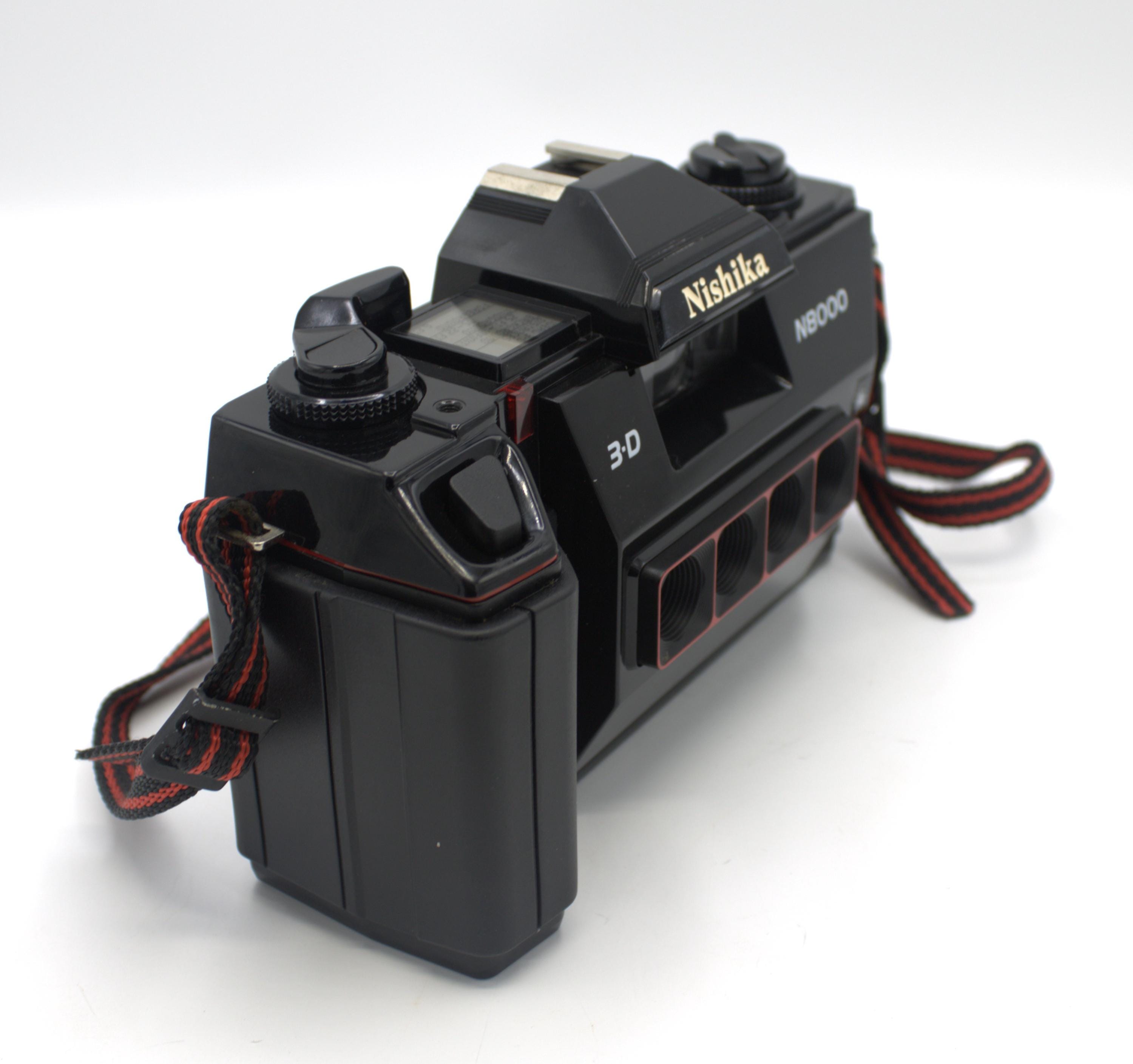 Vintage Nishika 3-D Four Lens Camera 30mm Quadra Lens System N8000