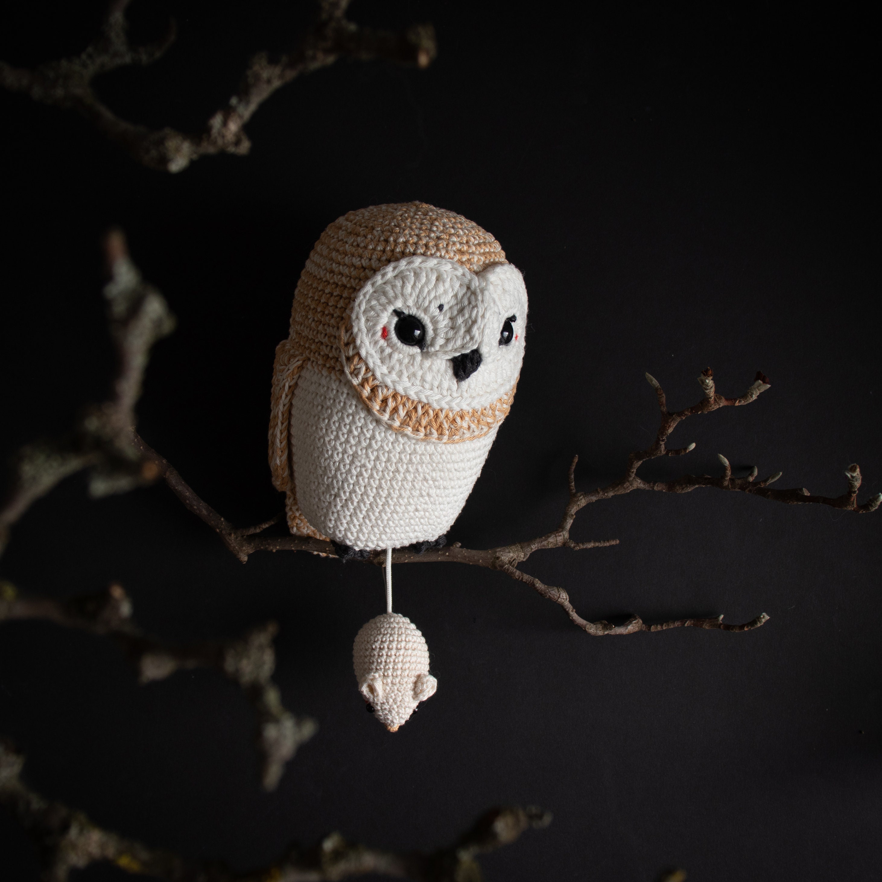 かぎ針編みパターン OWL Olivia lalylala あみぐるみオルゴール