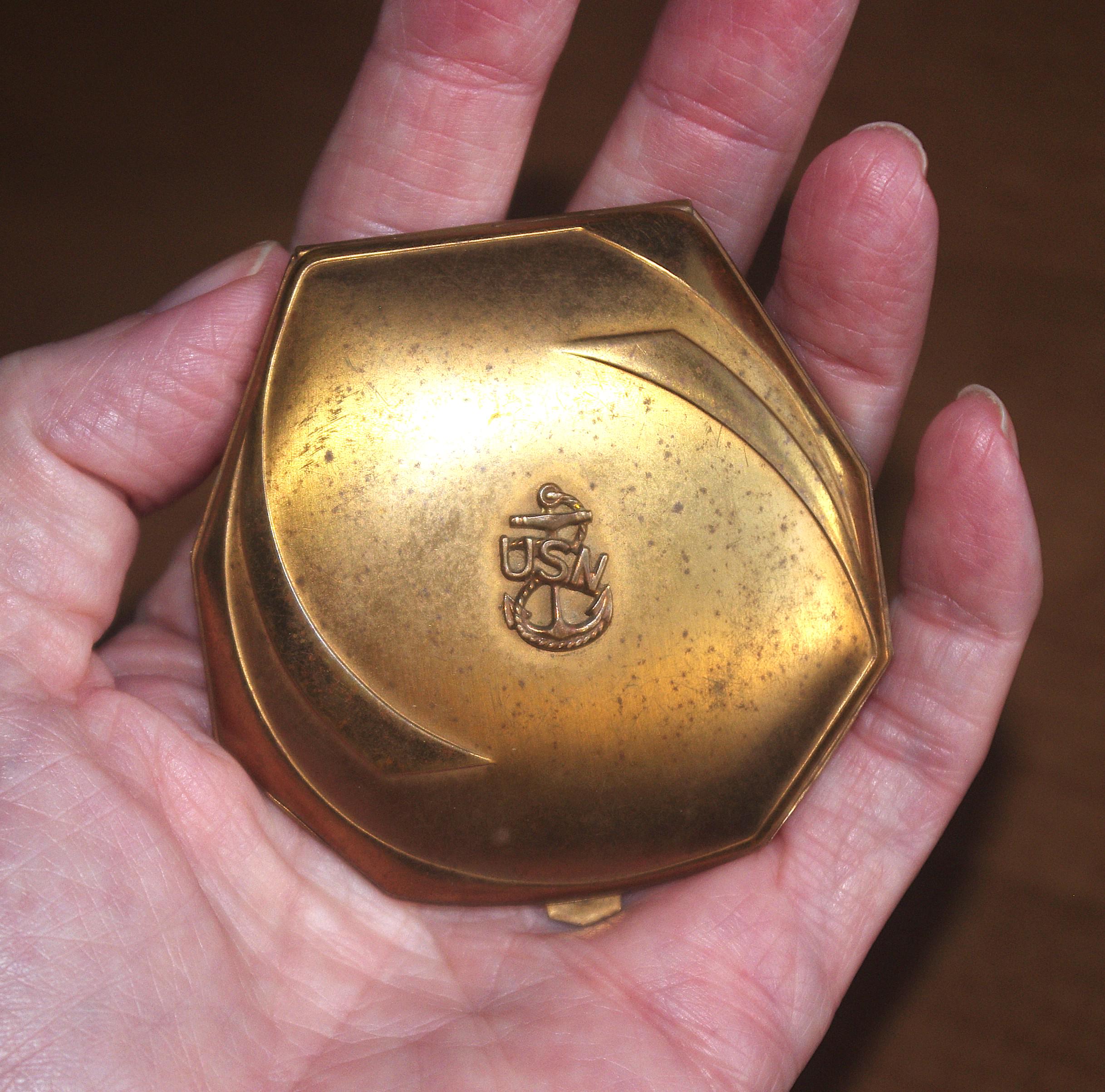 Military Sweetheart Compact - Etsy