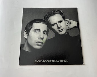 Vintage Original Simon Garfunkel Bookends Paul Simon LP With Liner
