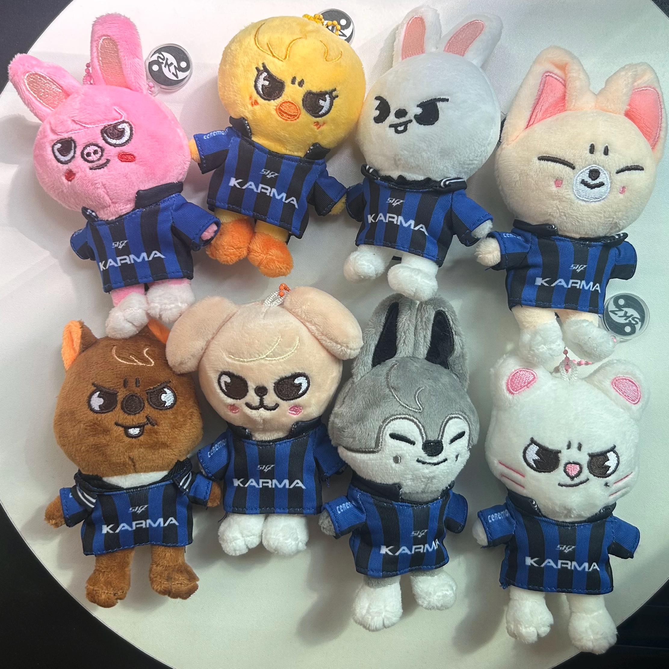 Stray Kids SKZOO KARMA Plush Keychain,backpack Charm,gift for Her