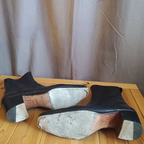 Yves Saint Laurent Black Jonny Boots Tom Ford 44.5 Men's US 11.5