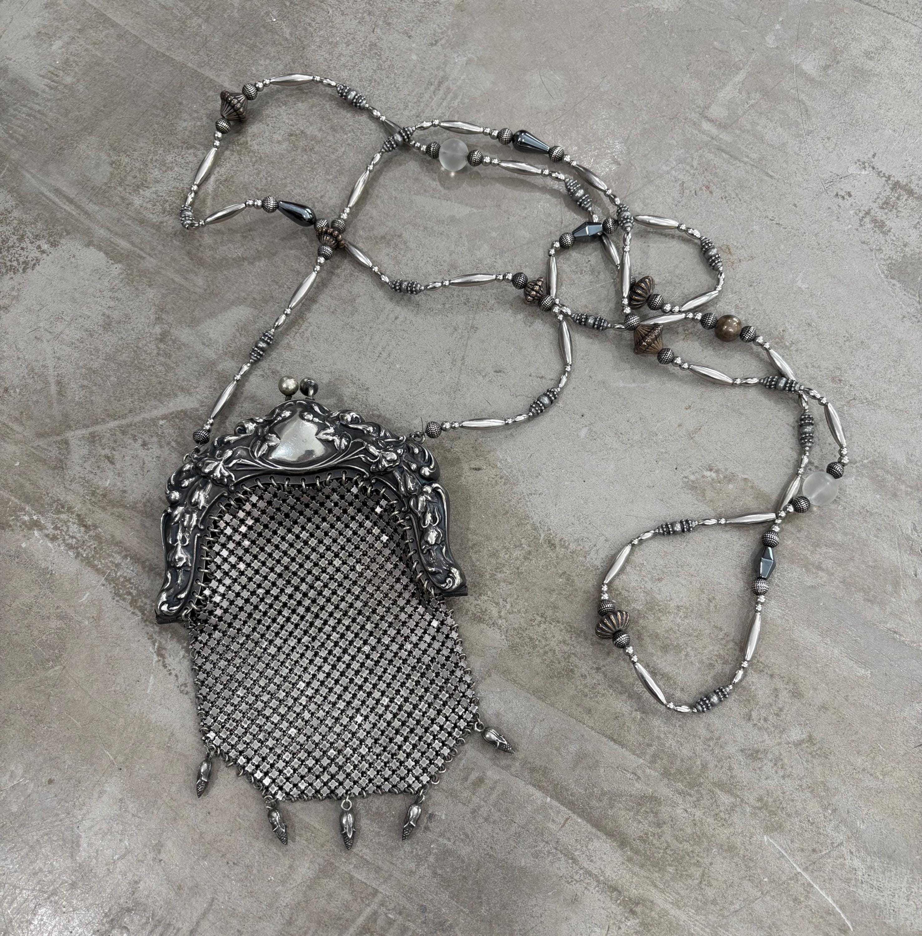 Antique mesh coin purse - Etsy 日本