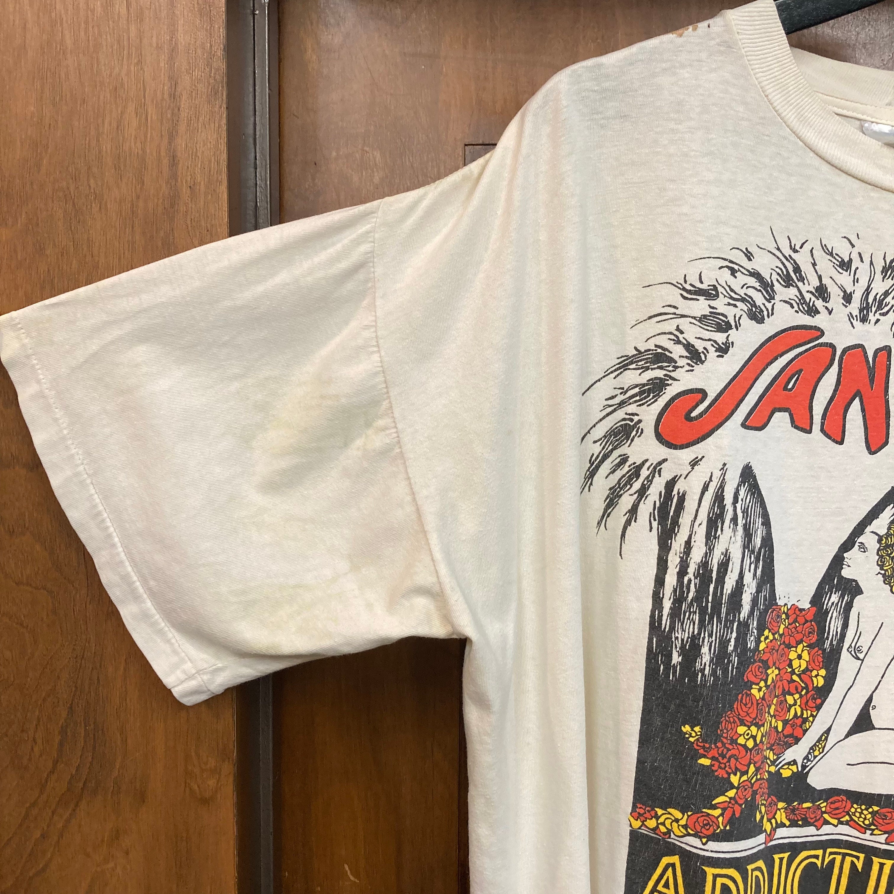 Vintage 1980's From 1987 “jane's Addiction” Original Rock Band T