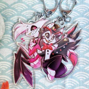 ♡*♡様 ハズビンホテル 缶バッジ アクリルキーホルダー エンジェル