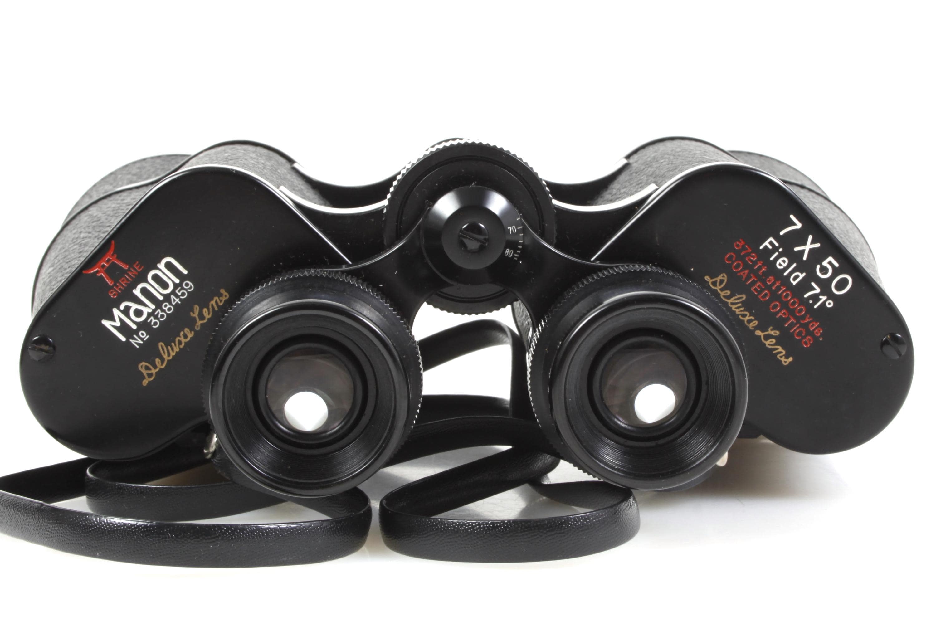 Binoculars Shrine Manon Deluxe 7x50 Made in Japan 7.1 Field W