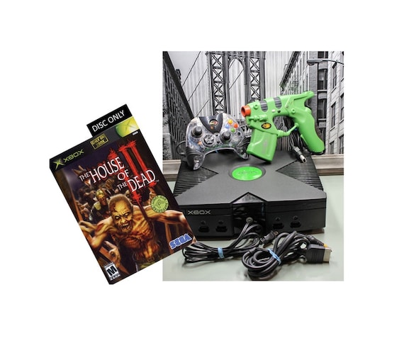 Original Microsoft Xbox Console Bundle/1 Controller (game Stop