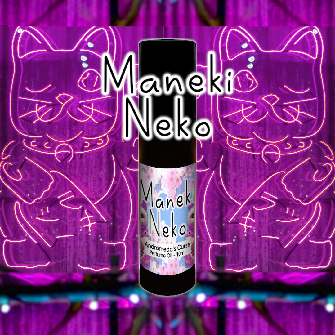 Maneki Neko - Honeysuckle, Cherry Blossom - Rollerball Perfume Oil