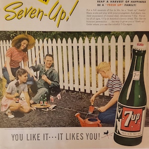 1940s 7 up Ads - Etsy