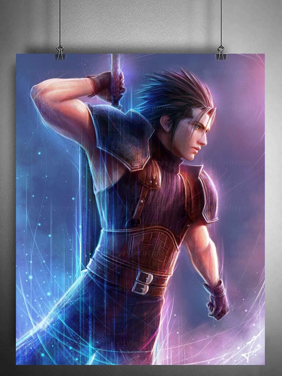 Zack Final Fantasy VII Remake - Limited Edition Fine Art Print