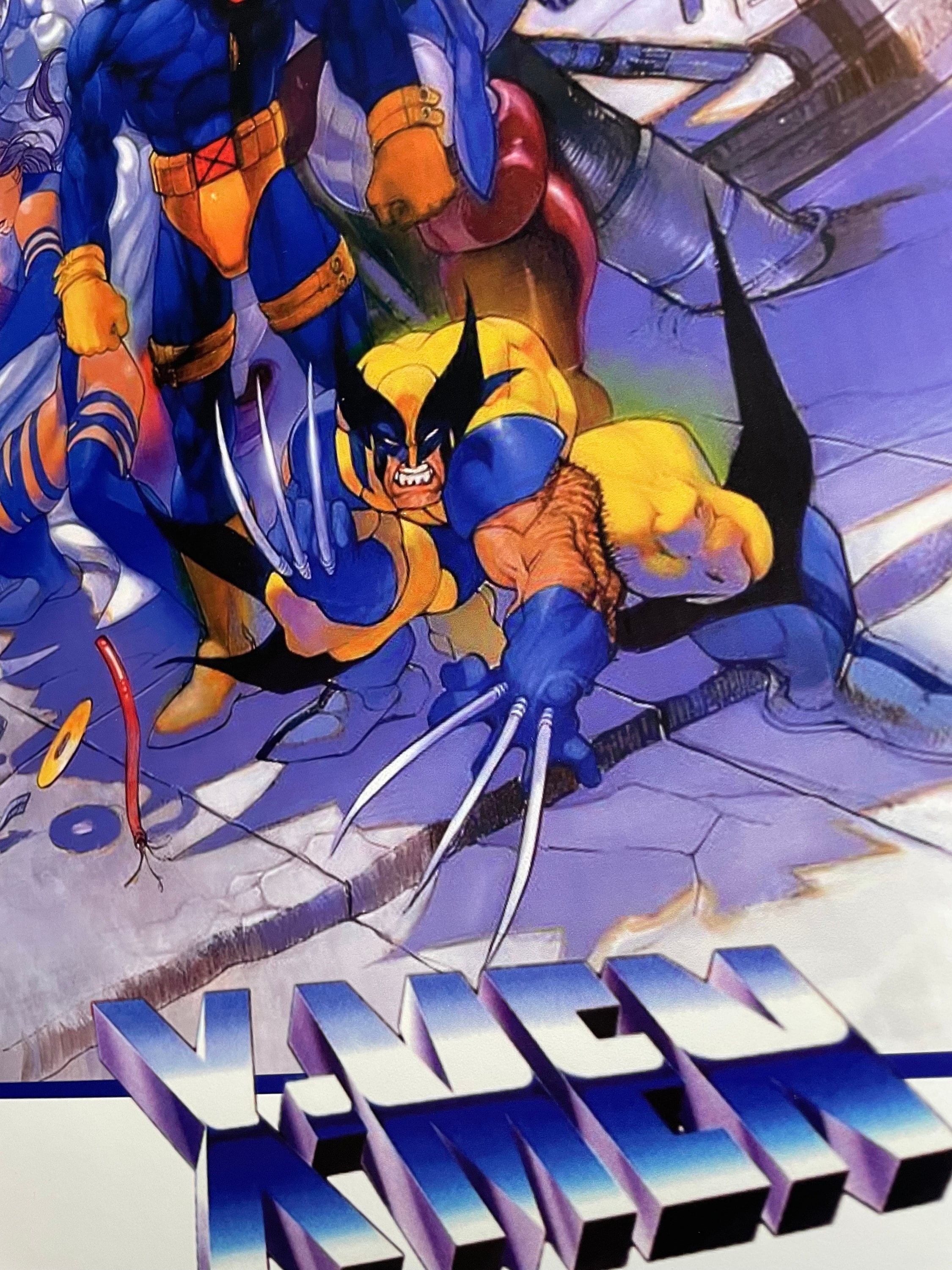 X-men Children of the Atom Poster - CPS2 Capcom - Etsy