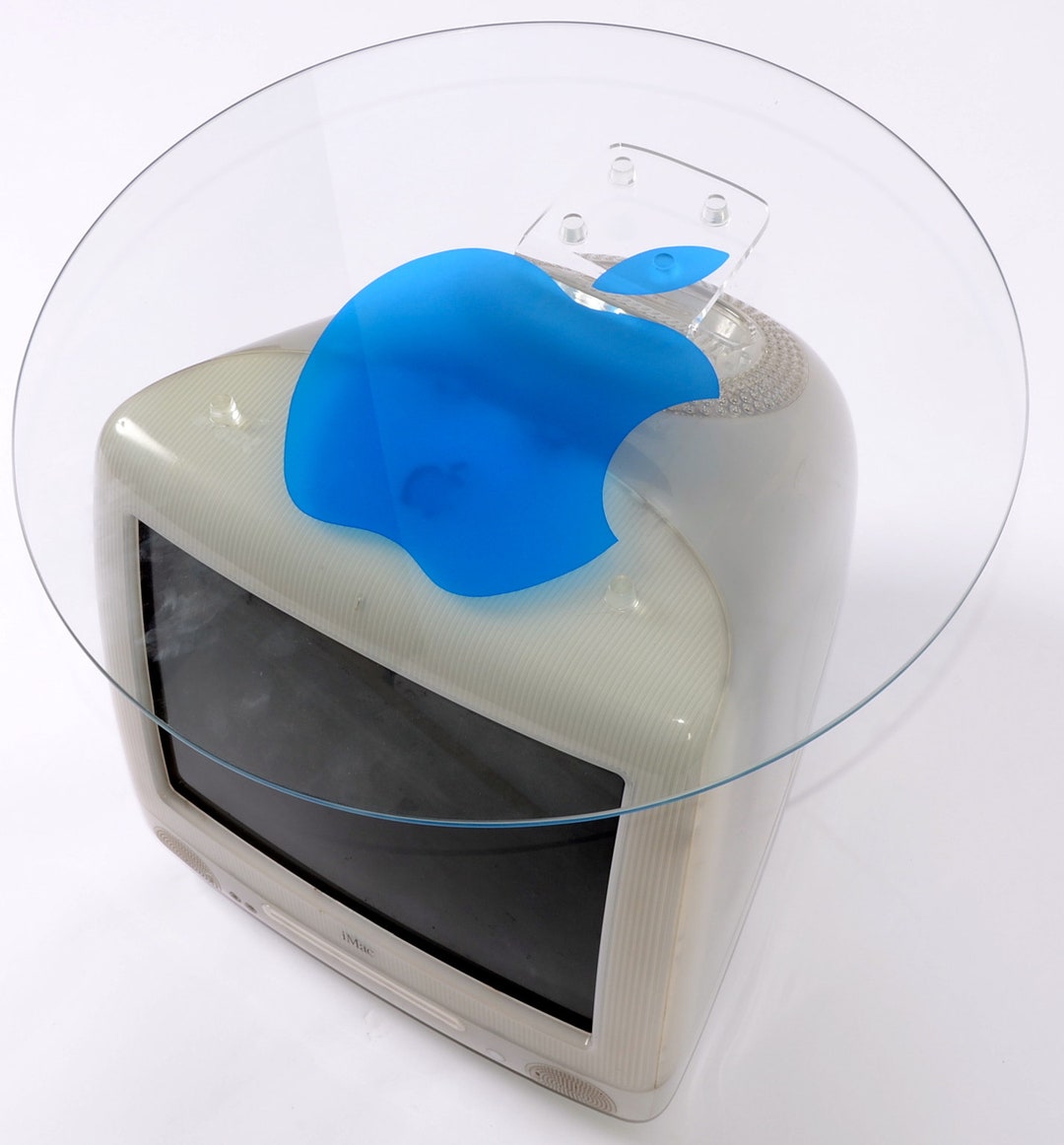 Apple Imac G3 Snow White Table With Limited Edition 'apple' Logo
