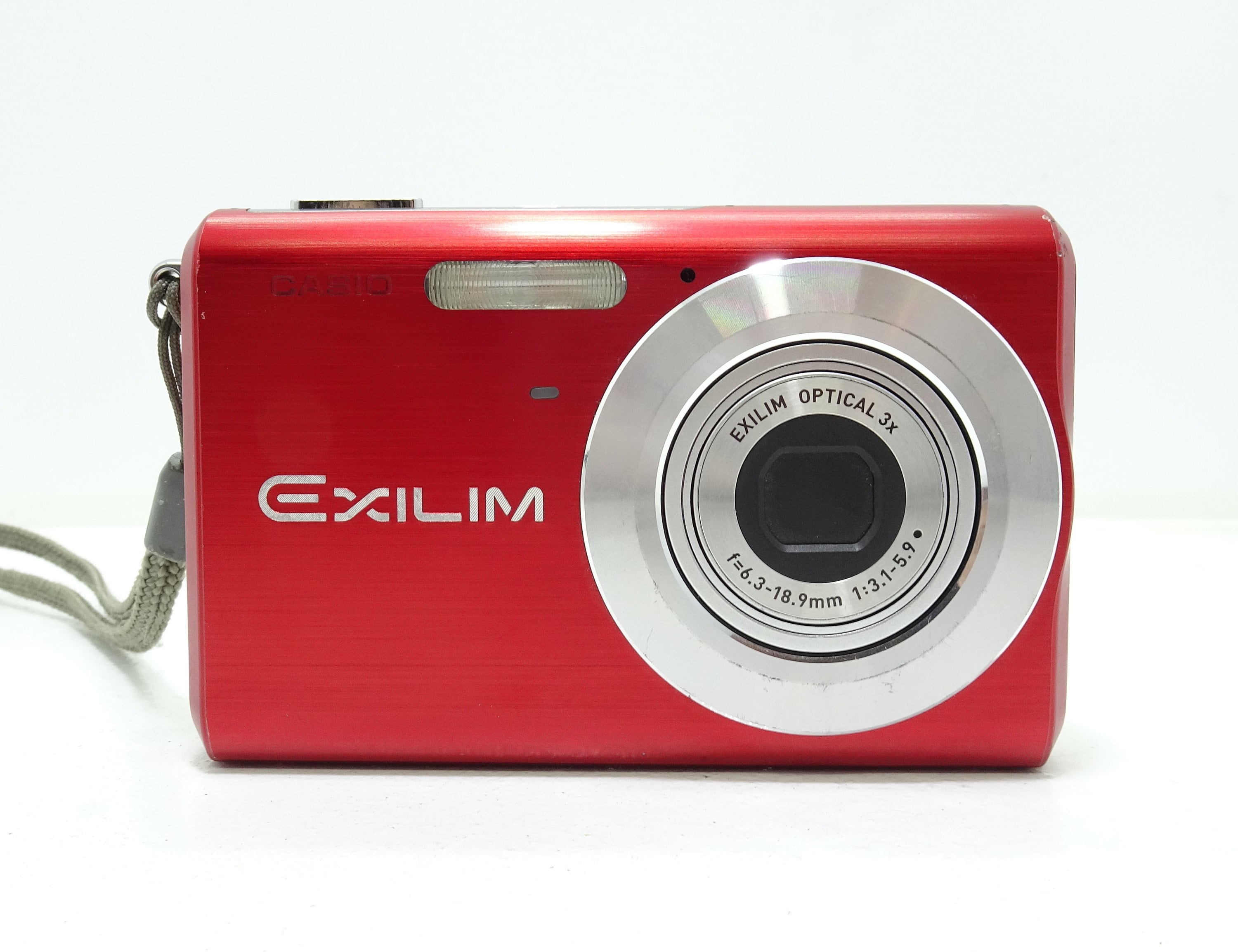 Casio Exilim EX-Z60 6.0MP Digital Camera Red Color With Battery