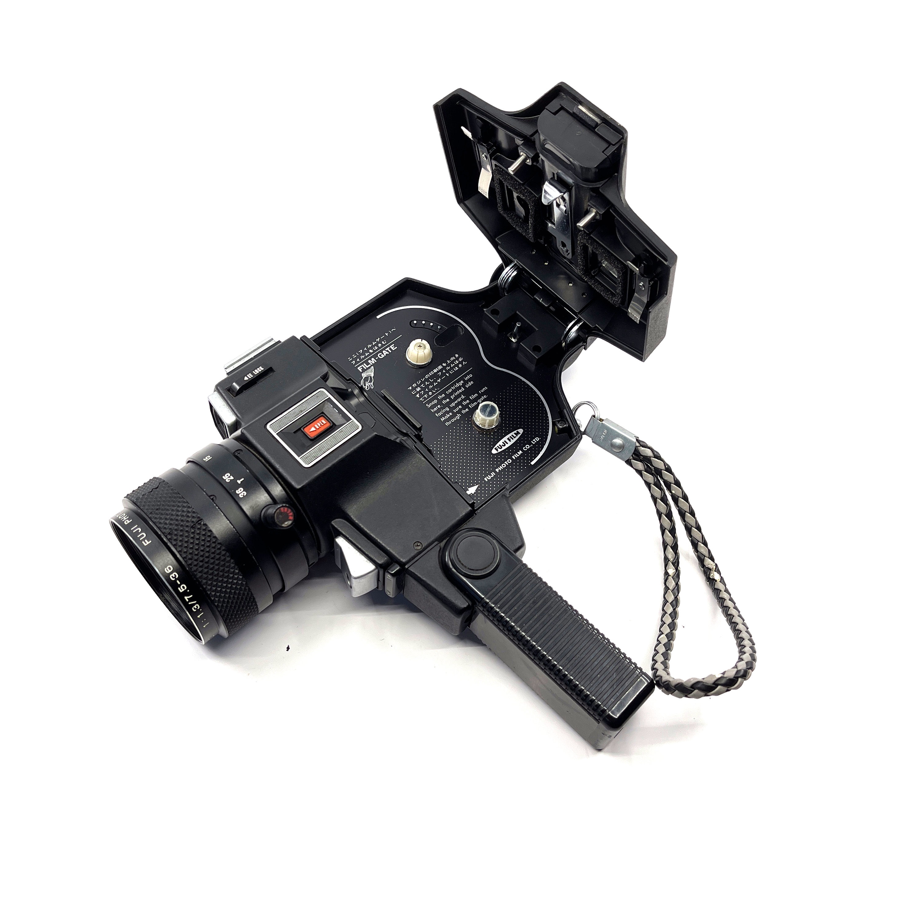 Fujica ZX500 Single 8 Camera TESTED 8mm Film Camera TESTED