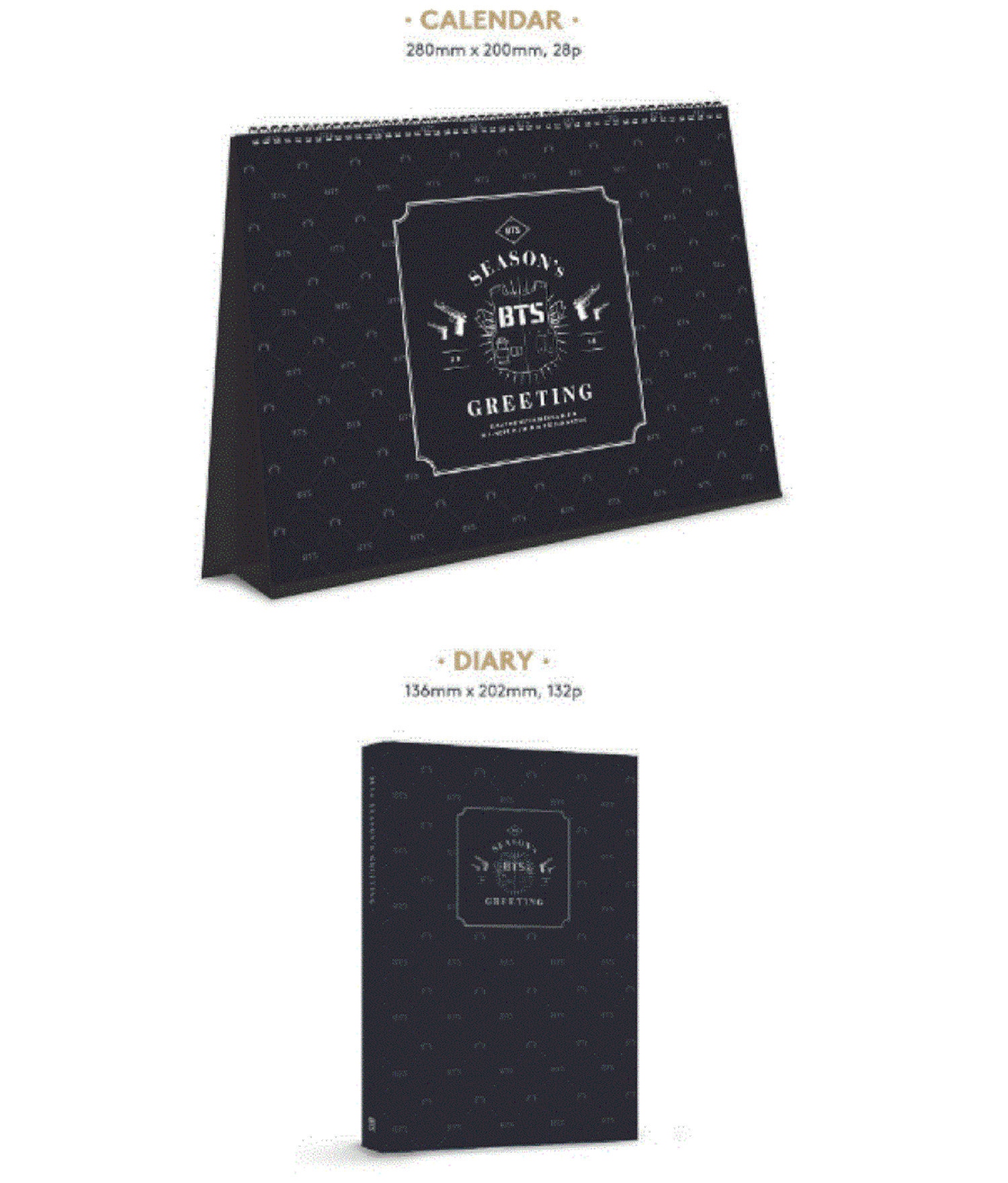 BTS Opened 2016 Season Greeting |bts Card |bts Party Decor |bts