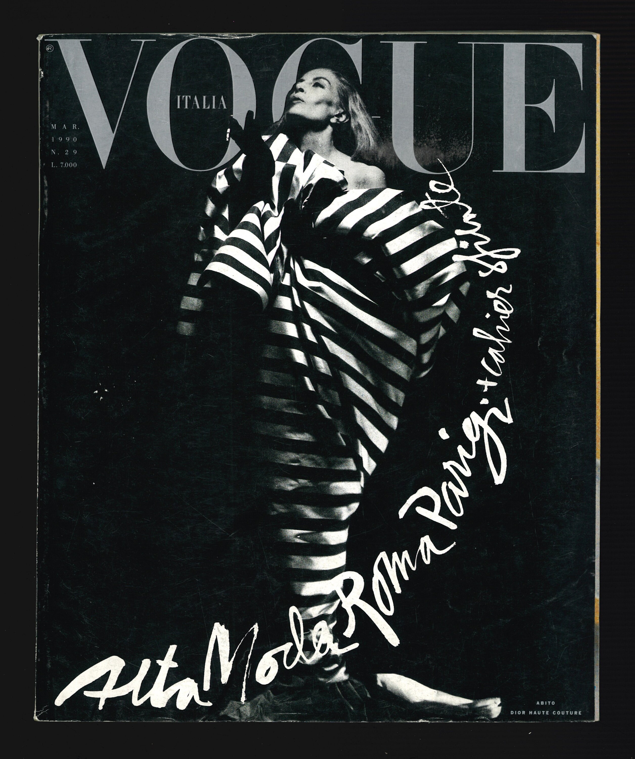 Vogue Italia Special No 29 March 1990 Fashion Magazine Capucine