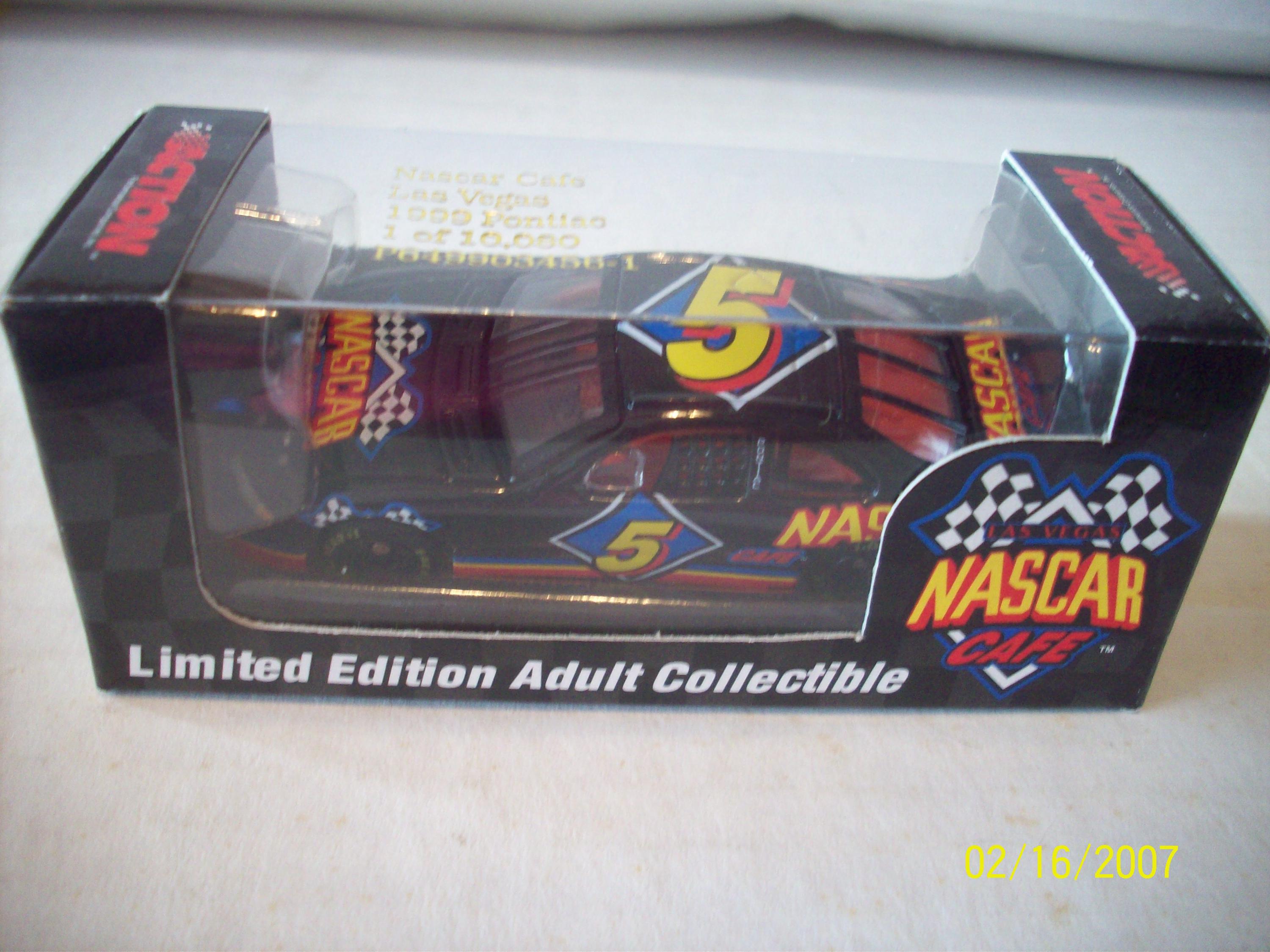 アクション レーシング NASCAR カフェ コレクタブル #5 ブラック 1999