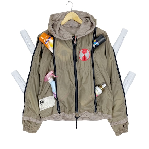 90s FINAL HOME Issey Miyake Kosuke Tsumura Survival Jacket Zipper