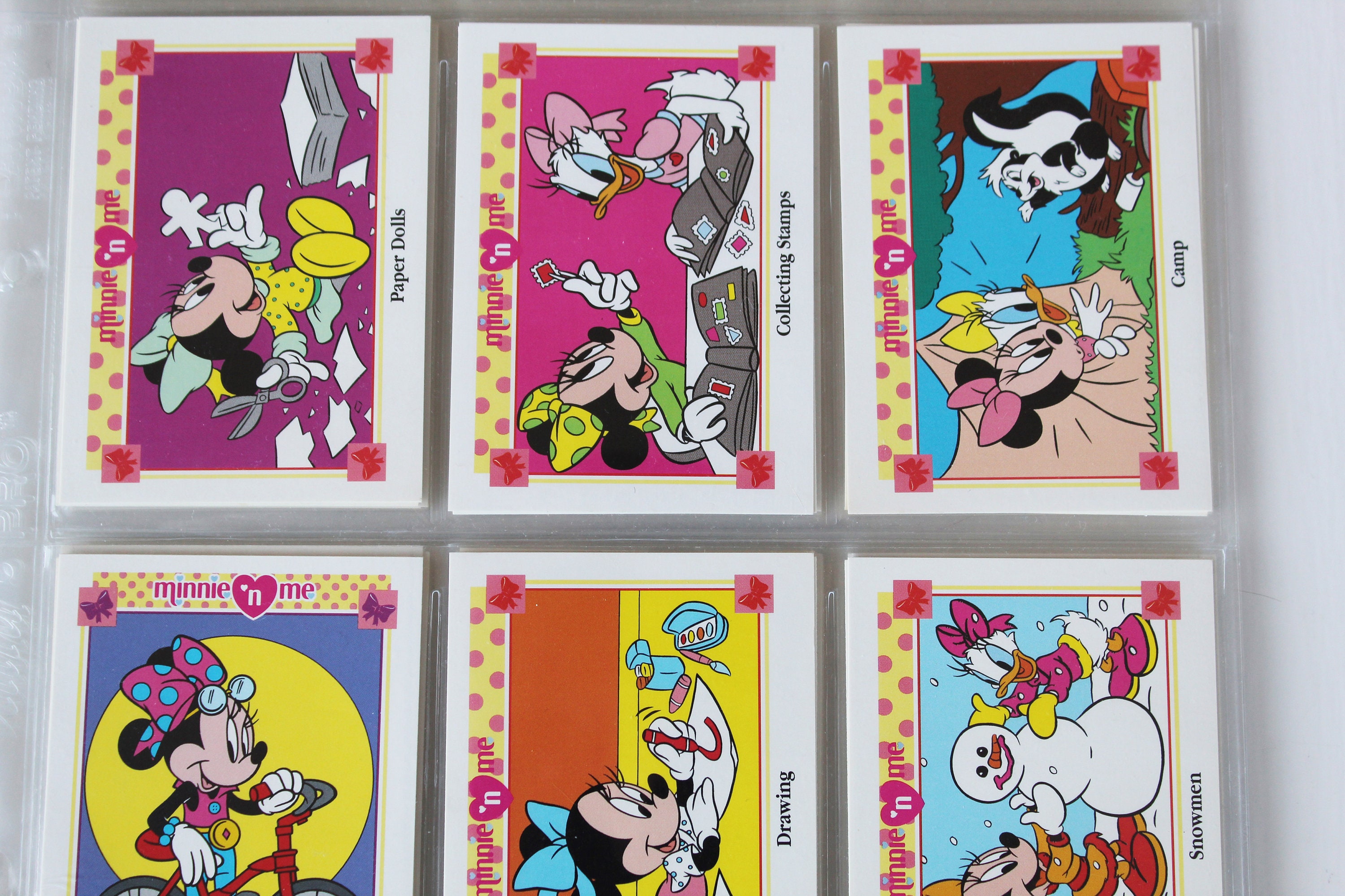 72 Disney Minnie N Me 1991 Trading Card Set - 72 Cards - Etsy