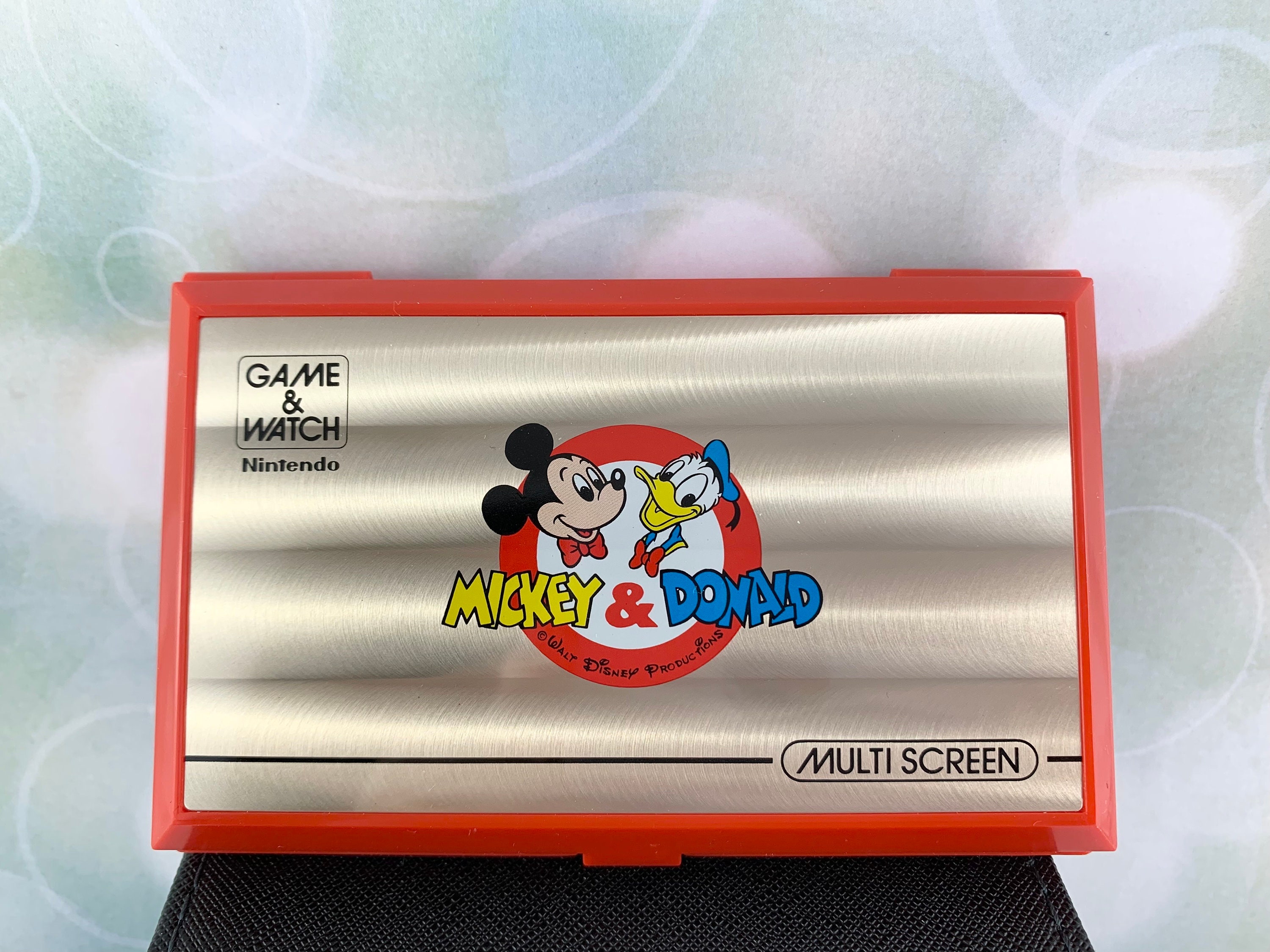Vintage 1983 Nintendo Game and Watch Mickey & Donald Handheld
