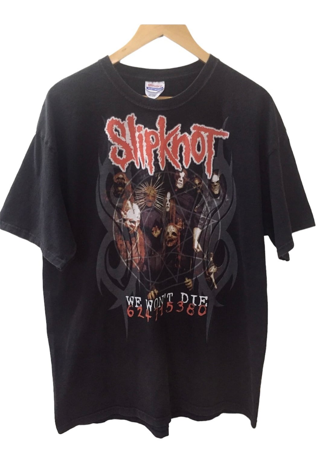 Vintage Slipknot We Won't Die 624715380 Promo Tour Concert T Shirt