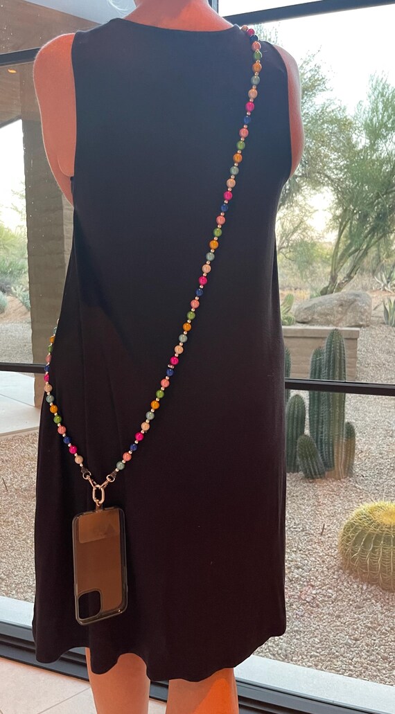 Miracle Pearl Beads Phone Necklace Lanyard - Length Adjustable - Etsy