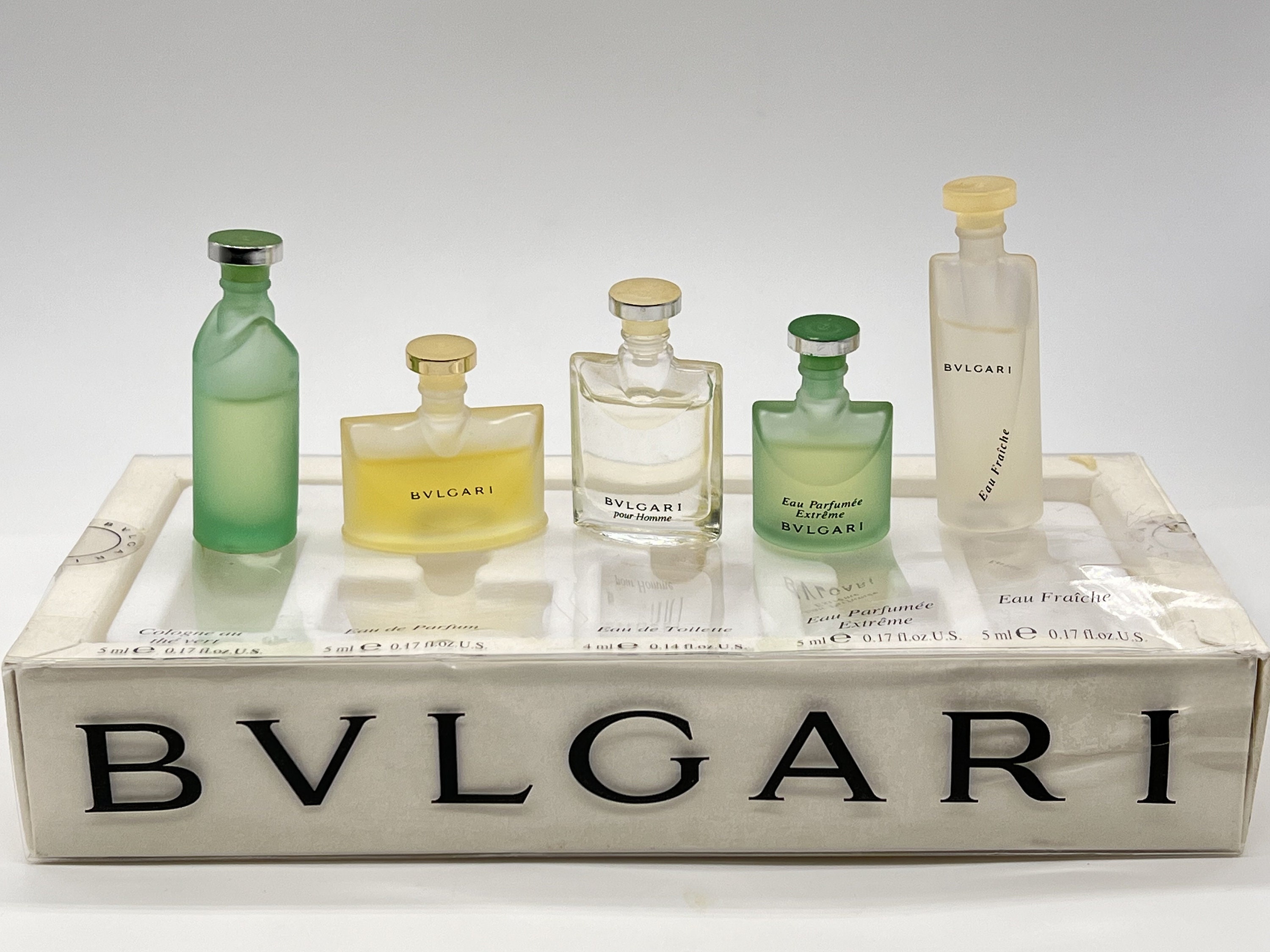 Bvlgari Casket Collection 5 Mini Perfume Bvlgari Vintage Women's