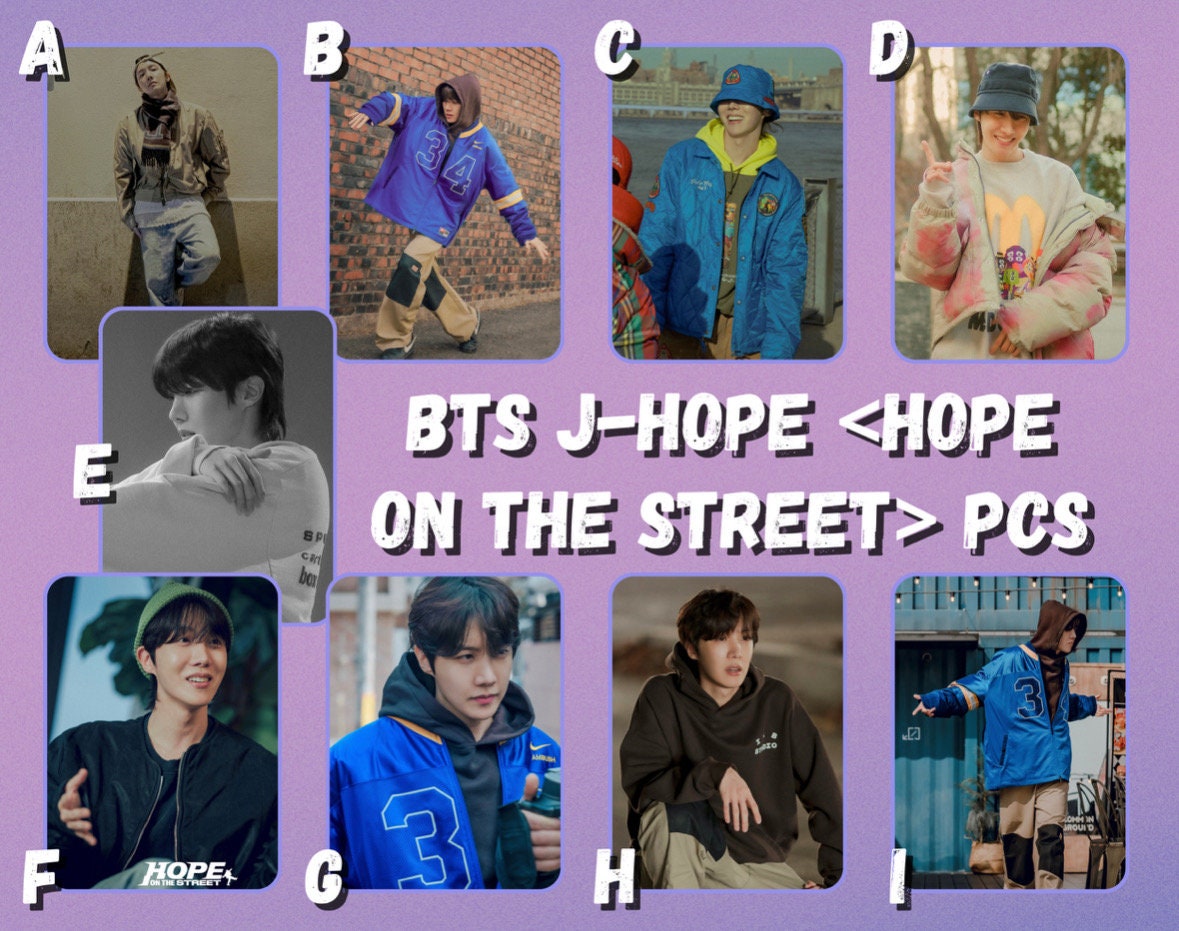 BTS ジェイホープ  ホソク J-HOPE トレカ BTS JHOPE J-Hope HOSEOK HOPE ON THE STREET ALBUM OFFICIAL