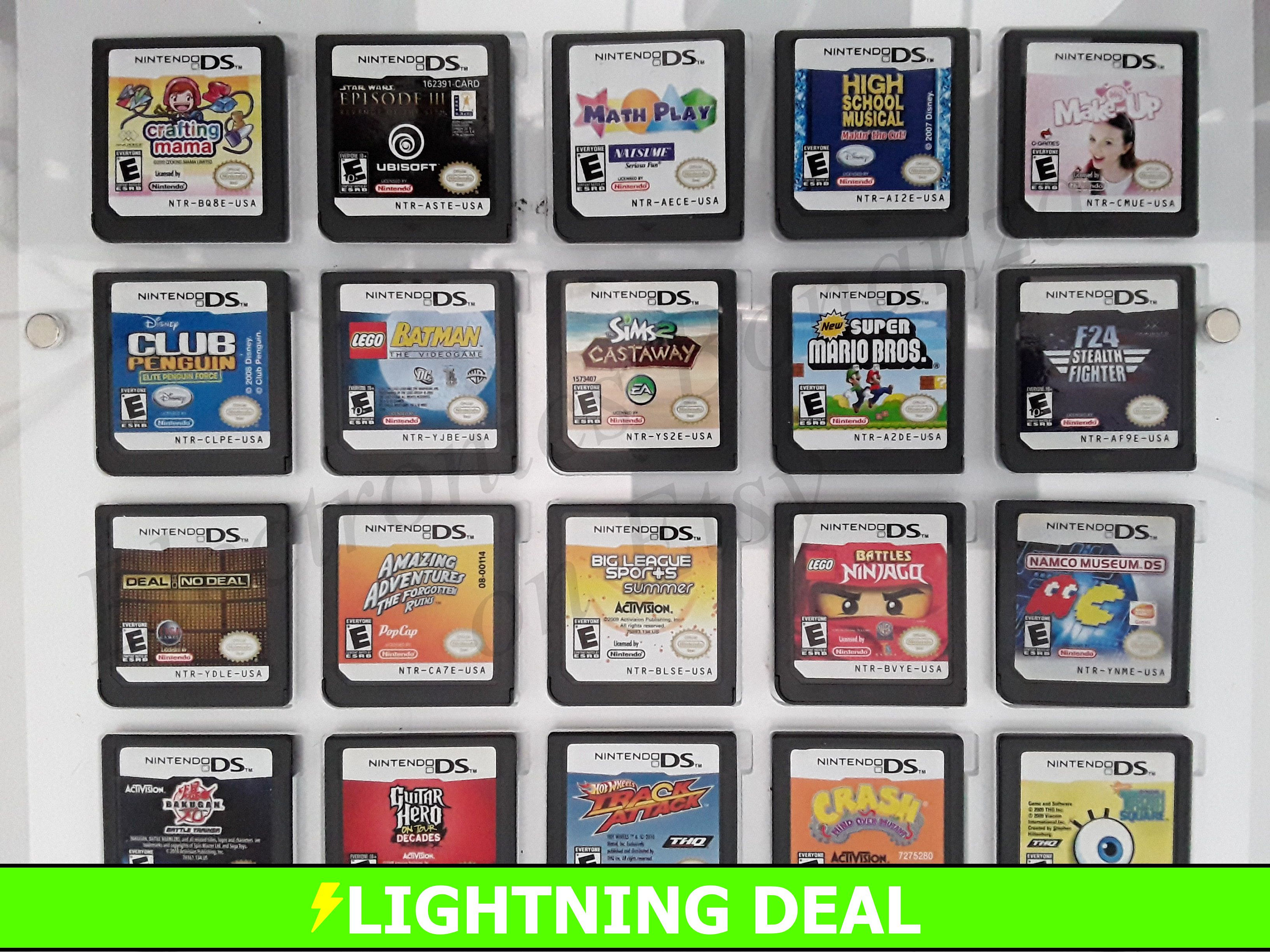 Authentic Nintendo DS Games for DS / Dslite / Dsi / 3DS XL and 2DS
