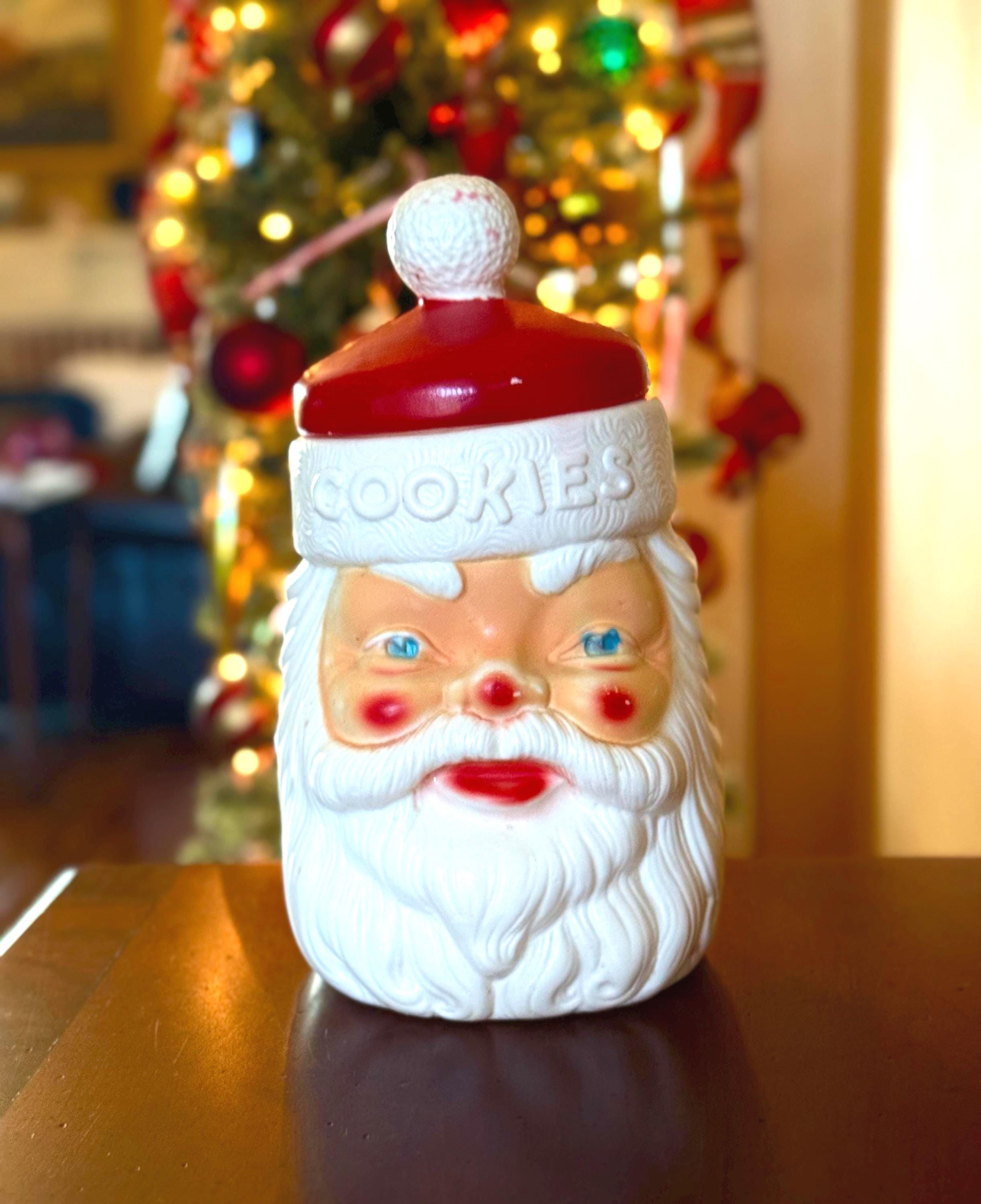 Empire Santa Cookie Jar - Etsy