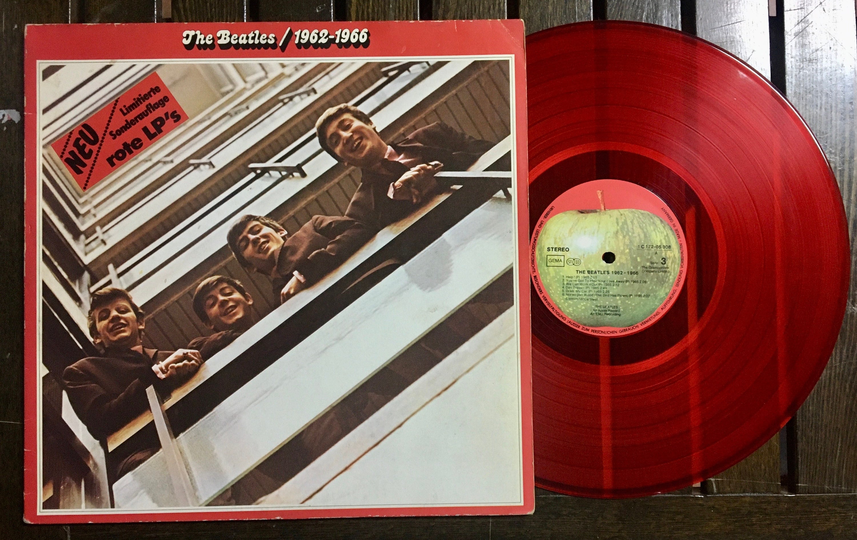 1978 Limited Edition , the Beatles – 1962-1966 , 2 X Vinyl