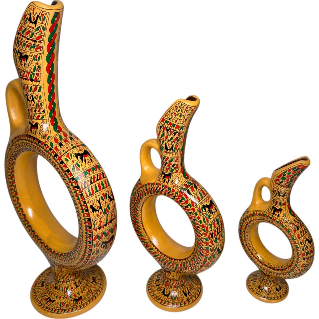 ヒッタイトワインデキャンタ（飲用可能）、古代の太陽の水差しと