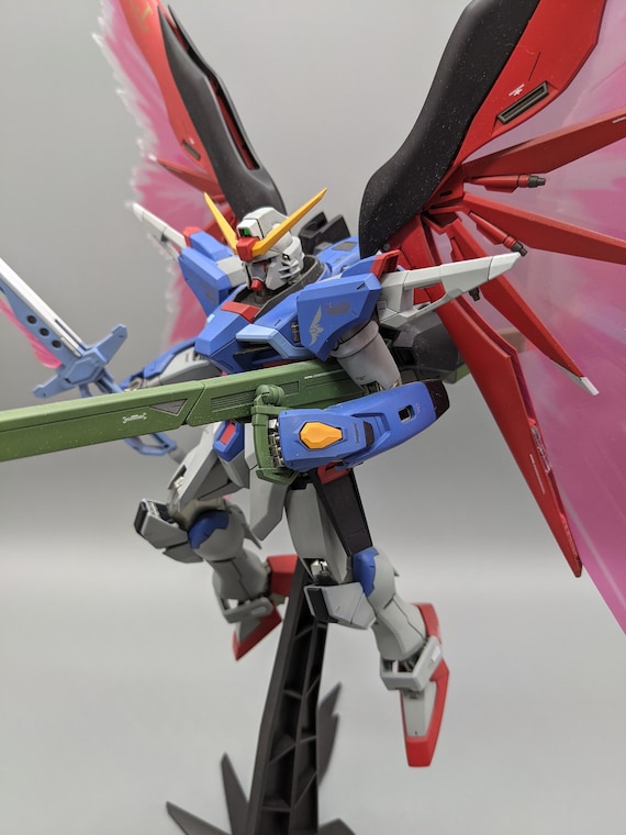 塗装済みMGデスティニーガンダム エクストリームブラストモード - Etsy