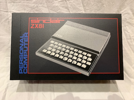Sinclair ZX81 Reproduction Empty Box Only ( Caja / Boîte / Der