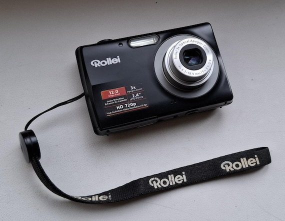 優秀デジタルカメラ Rollei Compactline 203 ブラック (大変希少な