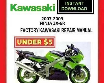 Kawasaki 2025 Ninja ZX-6R Service Manual Maintenance Repair - Etsy