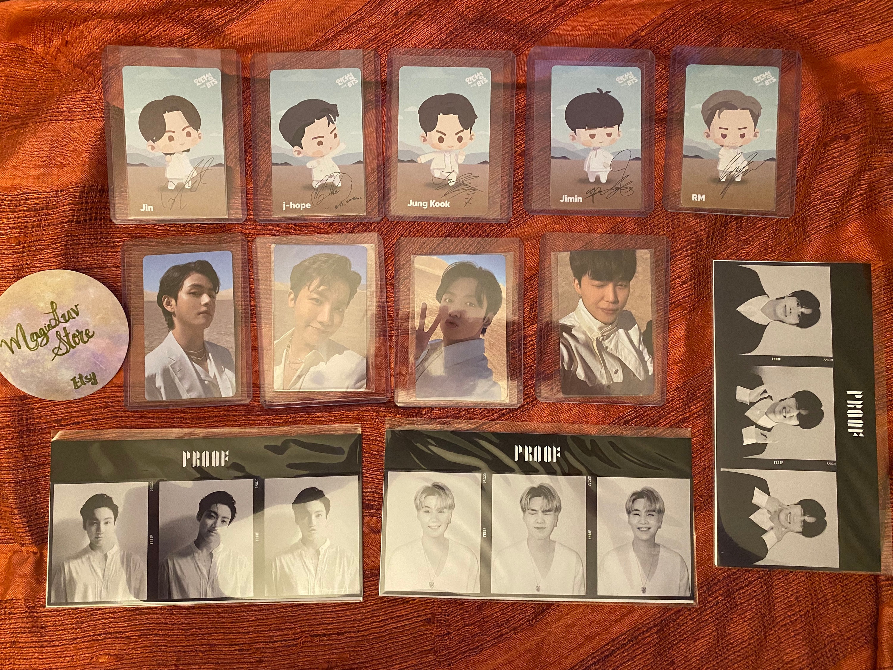 BTS Proof Album Official Weverse POB Pre Order Benefits Photocard