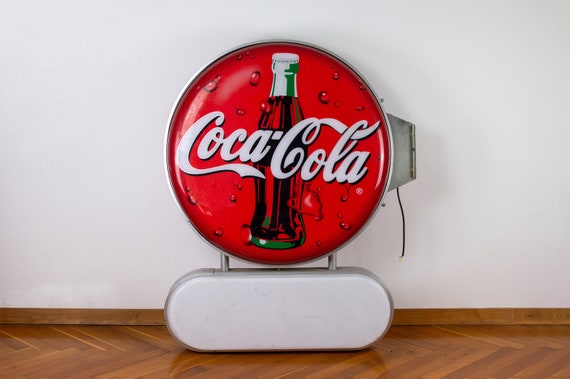 Vintage Original Neon Coca-cola Sign | Mid-century Yugoslavian
