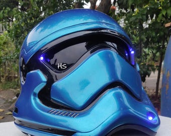 スターウォーズ ストームトルーパー バイクヘルメット カスタム DOT