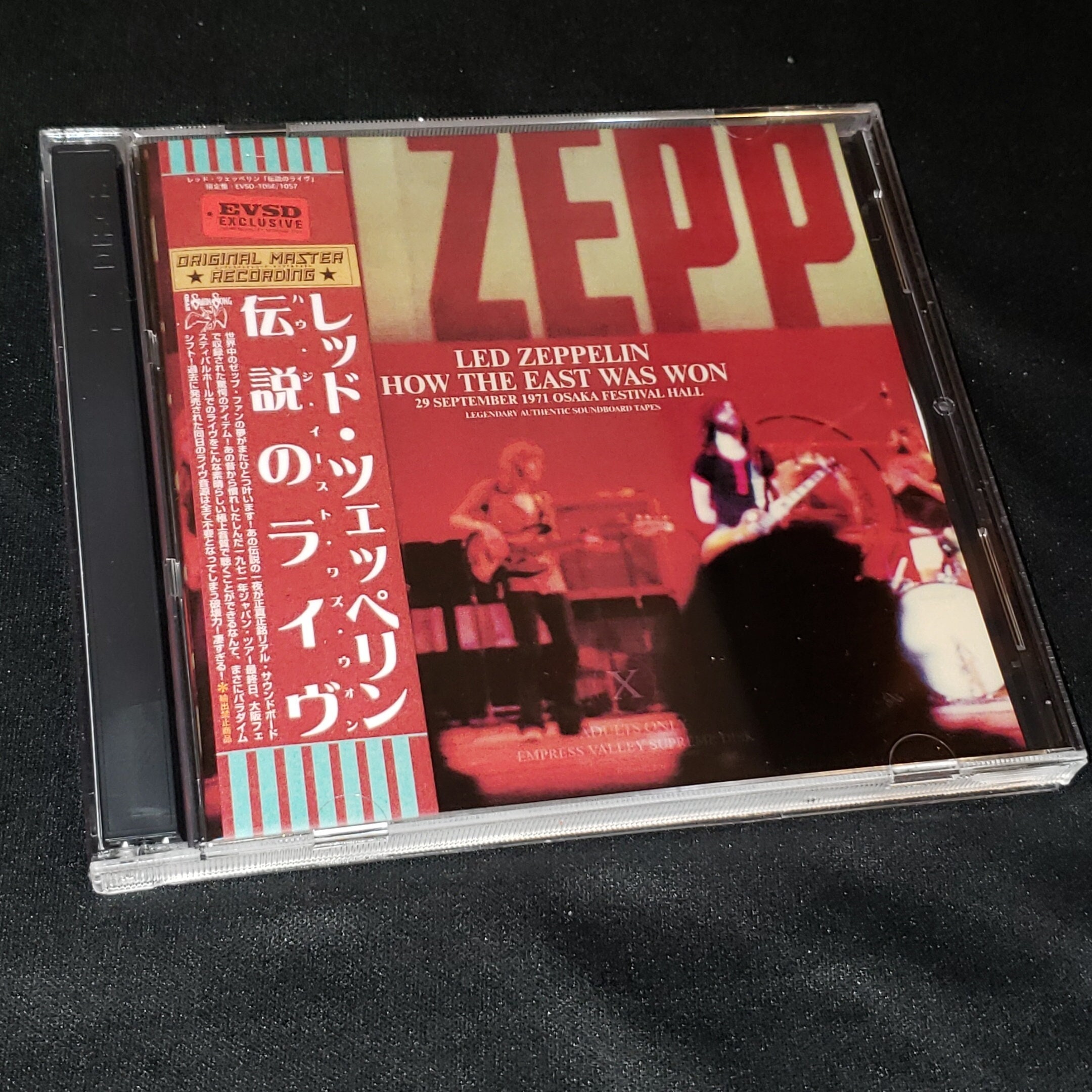 Led Zeppelin Live 2 CD Set How the East Was Won at Festival Hall