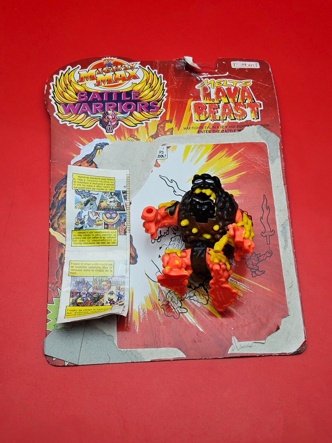 Mighty Max Lava Beast 100% Complete With Original Card - Etsy