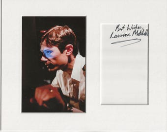 ローレンス・フィッシュバーン - 本物の直筆サイン入り写真、COA付き