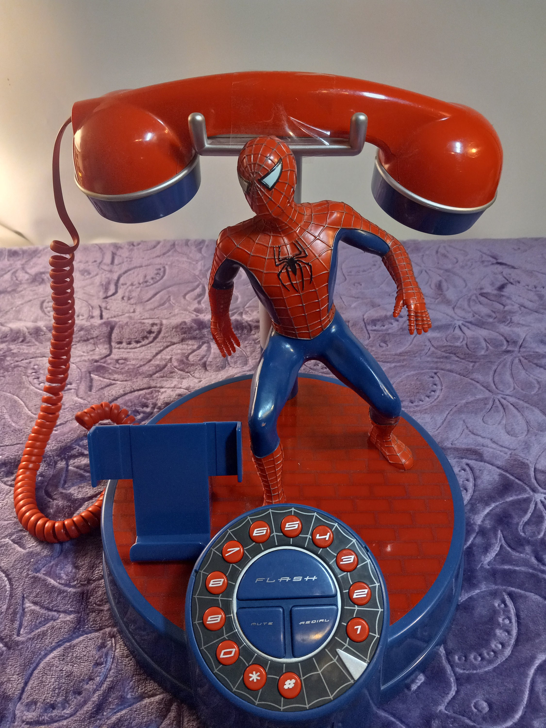 Spiderman Telephone - Etsy