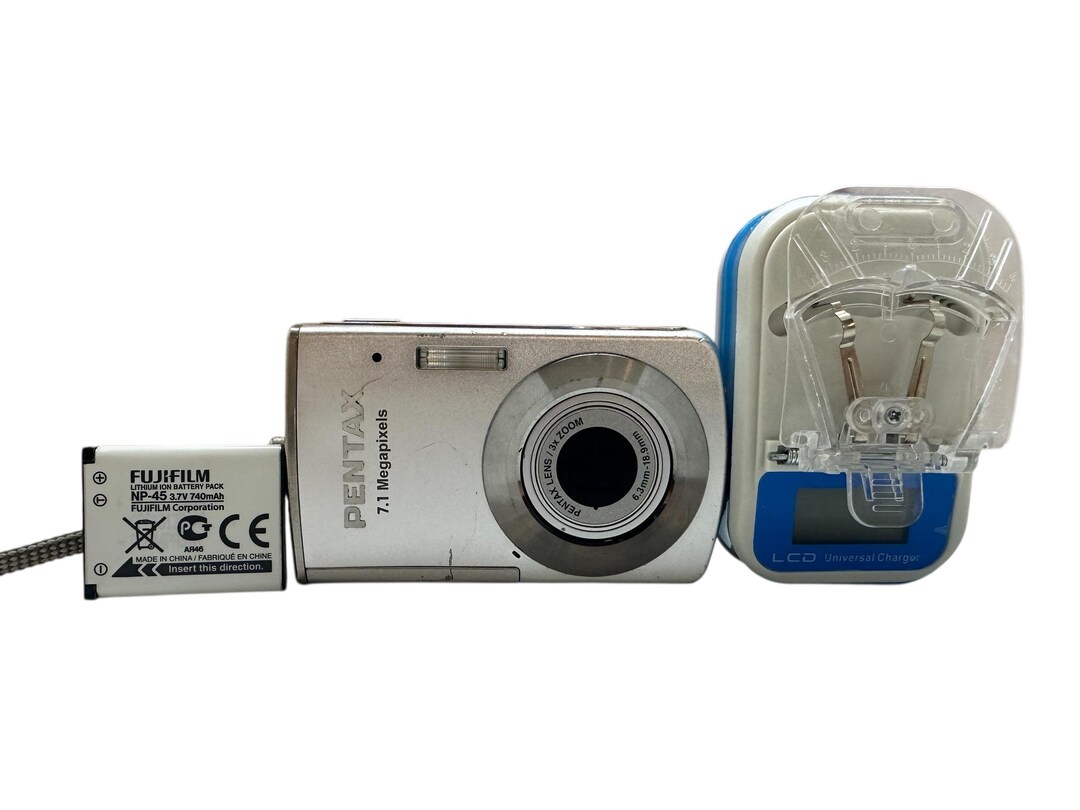 Pentax Optio M30 Digital Camera 7.1 MP 3X Optical Zoom Compact +